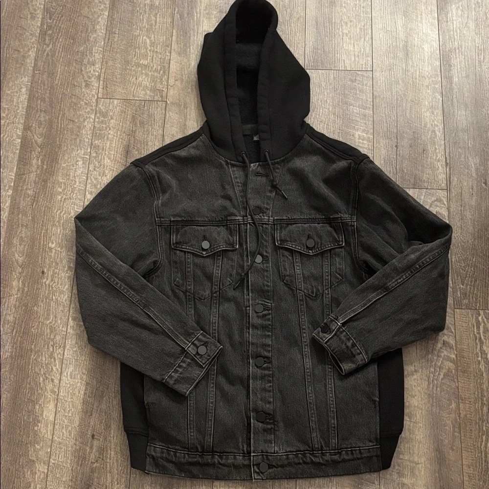 Alexander Wang Denim Hooded Jacket